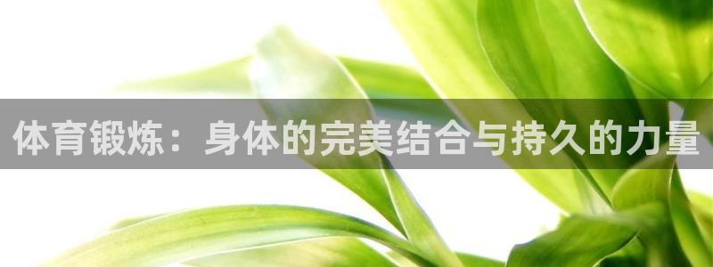 oety欧亿：体育锻炼：身体的完美结合与持久的力量