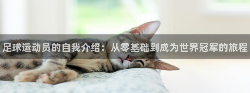 oety欧亿：足球运动员的自我介绍：从零基础到成为世界冠军的旅程